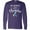 Purple, variant on Inktastic No Mistakes, Just Miracles Down Syndrome Awareness Long Sleeve T-Shirt