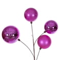 thumbnail image 3 of Vickerman 6' Hot Pink Extra Large Ball Branch Garland, 3 of 4