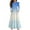 #A10-Light Blue, variant on Abcomgle Girls Long Dresses 10-12 Casual A-Line Ruffle Long Sleeve Girls Long Dresses Gradient Crew Neck Sundresses Tiered Dresses with Pockets,Blue