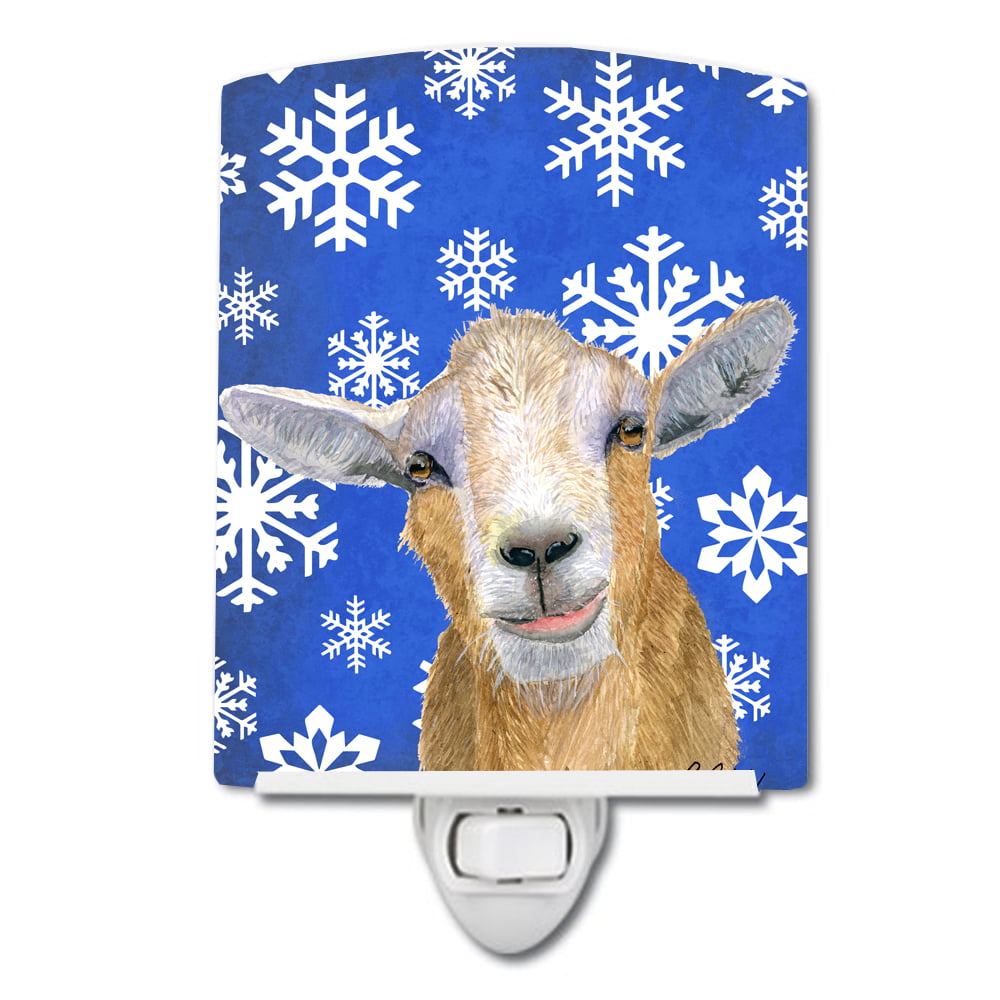 Night Light Acrylic Lamp LED Sheep Goat Home Decoration Christmas Gift 
