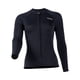 thumbnail image 3 of Chaqueta de traje de neopreno Parte superior del traje de neopreno Cremallera frontal Protección solar Traje de buceo Surf Mojado Mujer Negro L, 3 of 9