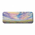 thumbnail image 1 of Pastoral Computer Mouse Pad, Pastoral Valley Under Surreal Dreamy Sky Floral Fresh Blooming Flourishing Nature, Rectangle Non-Slip Rubber Mousepad Large, 31" x 12", Multicolor, by Ambesonne, 1 of 2