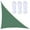 Dark green, variant on Sun Shade Sail 196.85 x196.85 x279.53In Right Triangle Canopy Waterproof Shade Cloth UV Block Durable Awning Canopy Outdoor Garden Backyard