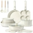 thumbnail image 1 of GIPP 21 Piece Ceramic Pots and Pans Set Non Stick, Cookware Set with Detachable Handles, Safe for Ovens and Dishwashers,Induction Cookers RV Kitchen, 1 of 9
