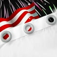 thumbnail image 4 of Usa Pickup Car Curtains & Drapes Independence Day Patriotic Theme Curtains, American Flag With Fireworks Blackout Curtains 4th Of July God Bless The Usa Window Curtains 42''Wx84''L, 4 of 5