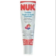 NUK Toddler Natural Mixed Berry Flavor Tooth & Gum Cleanser, 1.4 oz