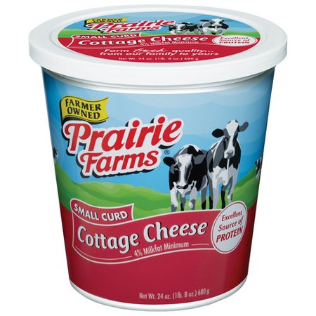 Prairie Farms Small Curd Cottage Cheese 24 Oz Walmart Com