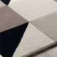 thumbnail image 2 of Queens QUN-2301 3' x 5' Rug Black/Light Gray/Cream/Medium Gray/Charcoal, 2 of 3