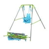 HLC Outdoor Indoor Folding Swing Toddler Swing with safety Baby Seat