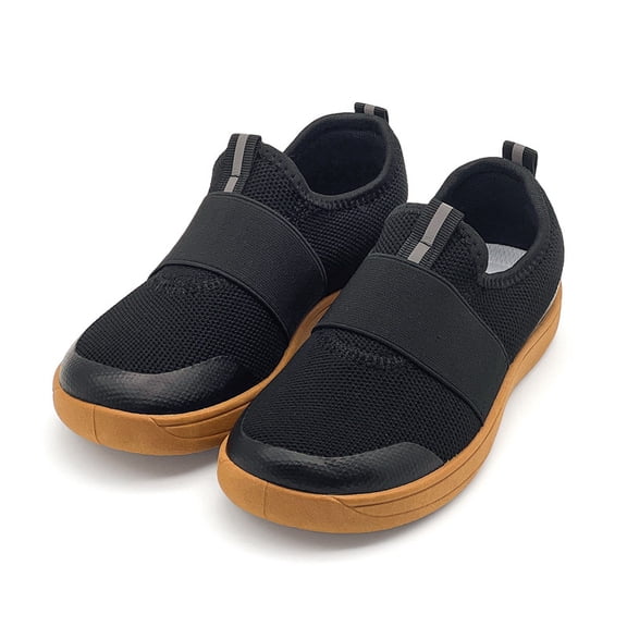 Toddler Wide Toe Box Shoes Girls Boys Breathable Mesh Slip‑On Sneakers Kids Casual Lightweight Running Tennis Sports Walking Shoes