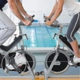 thumbnail image 2 of Pedal de bicicleta estática Pedal Ss correa fija Ss para ciclo de ejercicio Spin Ycle, 2 of 2