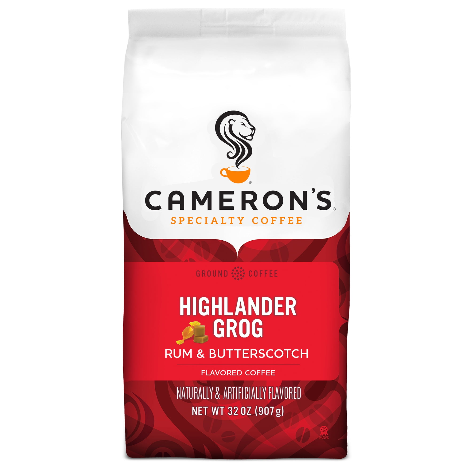 Cameron's Coffee Specialty Highlander Grog, Light Roast, Ground Coffee, 32 Oz