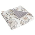 thumbnail image 3 of Levtex Home Traditional grey Blush Ophelia Quilts, Throw - Reversible, 3 of 4