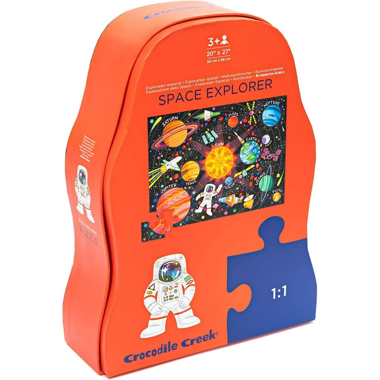 Crocodile Creek 36-Piece Jigsaw Floor Puzzle - Fun Floor Puzzles