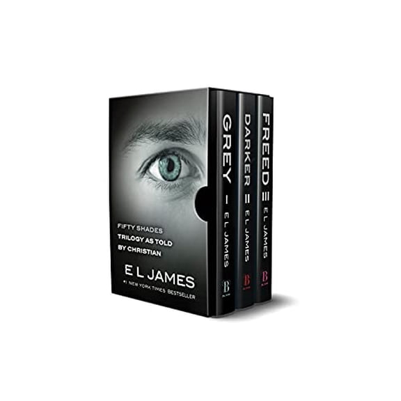 Pre-Owned Fifty Shades as Told by Christian Trilogy: Grey, Darker, Freed Box Set Paperback