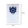 thumbnail image 5 of Bolsa antipolvo Gn con filtro Hepa, piezas de 6 uds., 5 of 5