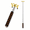 Golden, variant on Pool Cue Snooker Stick Pool Table Accessories Retractable Billiards Cue Rest with Removable Brass Bridge Head-Golden