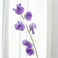 thumbnail image 2 of Simulation Pea Blossom Decorative Flower Fake Flower Ornament Home Adornment Purple, 2 of 8
