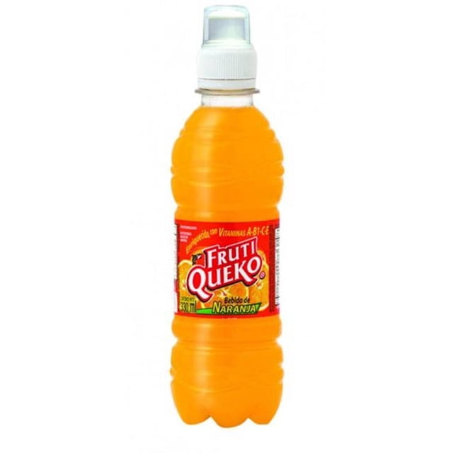 Pack de 24 Jugo Fruti Queko Naranja Sport de 330ml Fruti Queko Sport 330ml