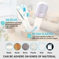 thumbnail image 5 of DISEN Baby Safety Locks for Cabinets - (20 Pack) Adjustable Cabinet Locks Baby Proofing, Child Proof Lock Latches, White, 5 of 8