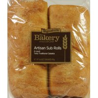 The Bakery at Walmart Artisan Sub Rolls, 4 ct, 16.8 oz