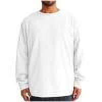 cfhntfmh Mens Pullover Sweatshirts Casual Crewneck Textured Basic Tops Fall Soft Long Sleeve Solid Color Thermal Sweatshirts