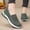 Army Green, variant on Women's Summer Flats, Breathable Mesh Soft Sole Lightweight Summer Big Size Comfortable Casual Shoes Gray 6