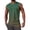 Army Green 1, variant on Men Striped Tank Tops Sleeveless Fitness Stripe Printed Tee Shirts Gym Running Undershirts Summer Casual Streetwear