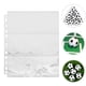 thumbnail image 2 of 12 piezas de repuesto para futbolín, mini futbolín, accesorio para futbolín., 2 of 6
