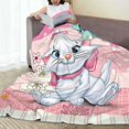 thumbnail image 5 of The Aristocats Throw Blanket Soft Cozy Warm College Printing Oversized Lightweight Home Decoration All Seasons For Sofa Bed Couch Bedroom, 5 of 8