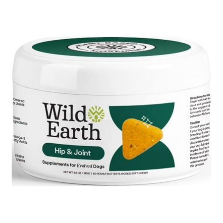 UPC: 0860003602607 | Hip Joint Dog Supplements by Wild Earth