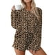 thumbnail image 1 of SAYOO Conjunto de pijamas de teñido de Mujeres pijamas de servicio doméstico de Mujeres 2 conjuntos PJ SAYOO  moda, 1 of 4