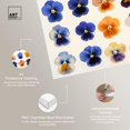 thumbnail image 3 of Pansy Patch Grid I Canvas Print Flower Art Decor by Art Remedy, Gallery Wrapped, 36 x 45, 3 of 6
