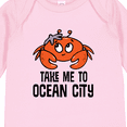 thumbnail image 4 of Inktastic Ocean City Maryland Cute Crab Boys or Girls Long Sleeve Baby Bodysuit, 4 of 5