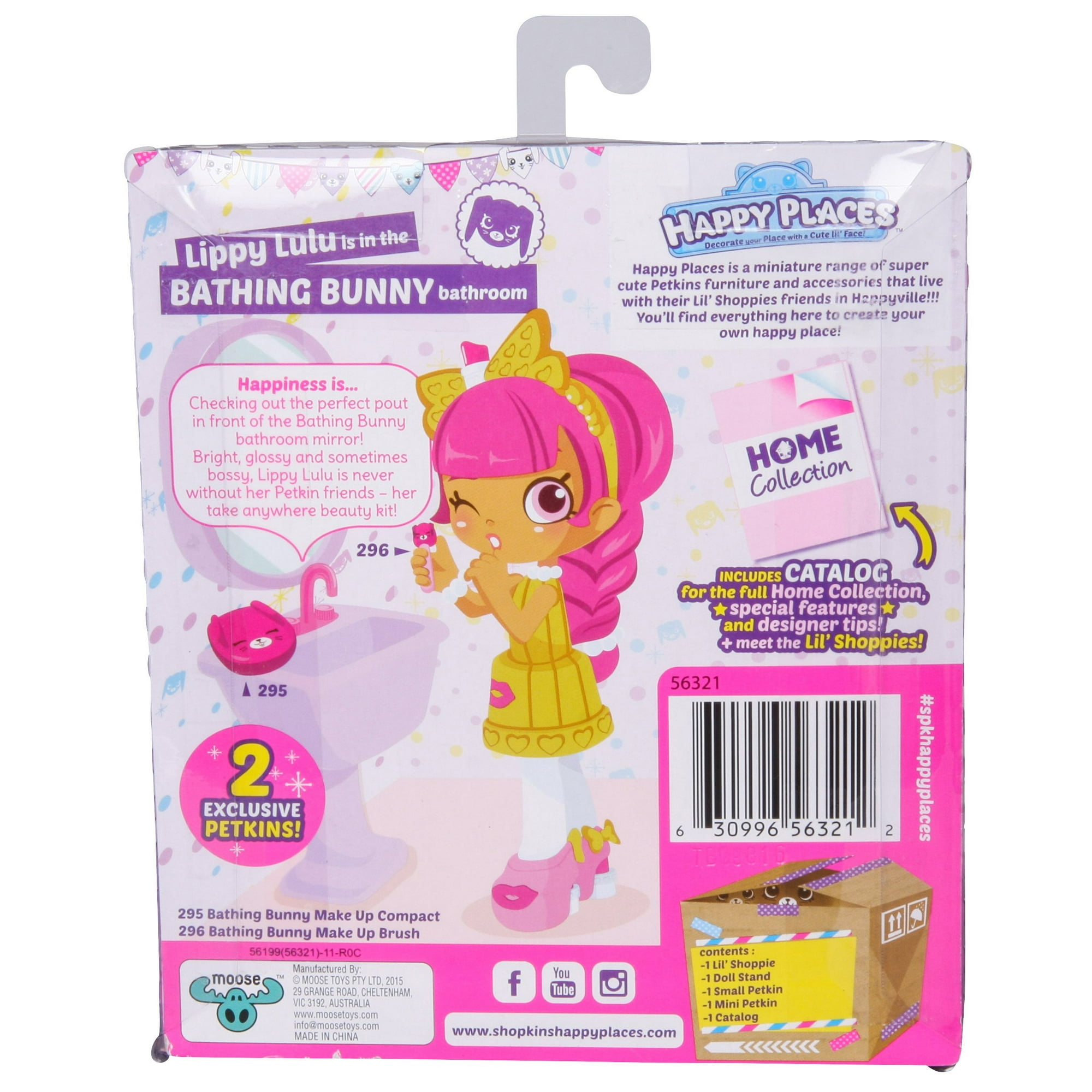 Happy Places Shopkins Single Pack Lippy Lulu