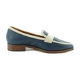 thumbnail image 6 of Vionic Sellah II Women's Loafers & Slip-Ons Navy & Cream White Leather Size 5 M, 6 of 8