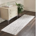 thumbnail image 2 of Eclectic Essentials Gray Bohemian Botanical Area Rug, 2 of 4