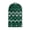 Green Nordic Knit, variant on HELLHERO Snowflakes Christmas Tree Protective Case for Kitchen Fitted Reusable Coffee Machine Dust Cover