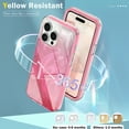 thumbnail image 3 of ShellTech Compatible for iPhone 14 Pro Case Built with Screen Protector, Lightweight and Stylish Full Body Shockproof Protective Rugged TPU Case for Apple iPhone 14 Pro 6.1 inch,Rose, 3 of 7