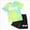 D82-Green, variant on 3-4 Years Toddler Fall Girl Summer Outfits Tie Dye Set Cap Sleeve T Shirt And Elastic Waist Shorts 6-12 Months 12-24 Months 2T 3T 4T 5T 6T 7T Girl,Pink Outfit