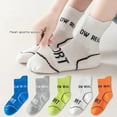 thumbnail image 2 of Ougyinr 1-12 Years Toddler Baby Socks Short Socks Thin Socks Kids Socks Cotton Socks Breathable Socks Cartoon Socks for Boys Girls 5 Pack, 2 of 9