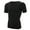 Black 1PC, variant on MISS MOLY Men Shapewear Vest Seamless Abdomen Slim T-Shirt Classic Abs Body Shaper