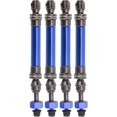 thumbnail image 1 of HELIAHOO 4Pcs RC Car Drive Shaft Metal Front Rear CVD Driving Shaft RC Transmission Axle Compatible with Traxxas Slash 4X4 1/10 RC Car (Dark Blue) Model Car Accessories UA2457-3315, 1 of 9