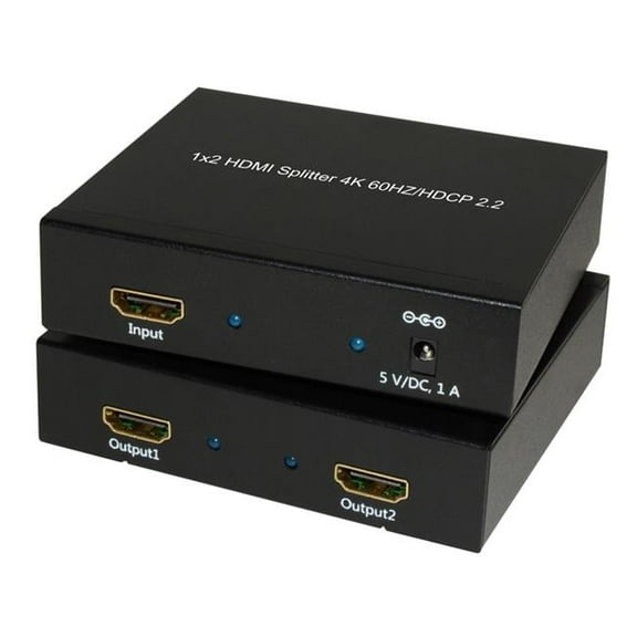 Ultra Slim 1 X 2 HDMI 2.0 HDCP 2.2 4K 60HZ Splitter