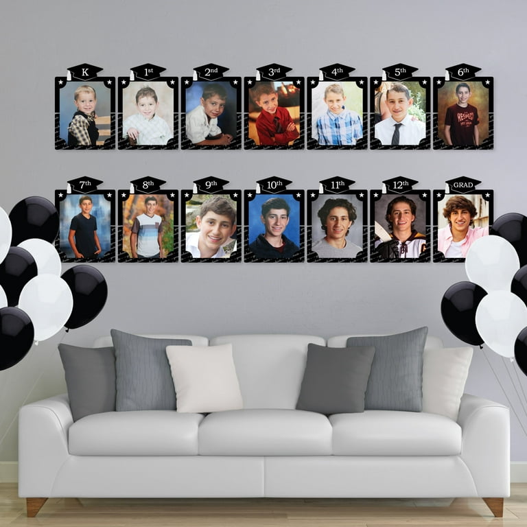 Big Dot of Happiness Graduation Cheers Party 4x6 Picture Display