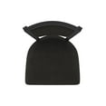 thumbnail image 3 of 870 Hadleigh 36" Swivel Bar Stool with Black Wrinkle Finish and Canter Espresso Seat and Back, 3 of 5