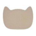 thumbnail image 2 of ¡Gran Descuento!, Alfombrilla de arena para gatos de doble capa, plegable, lavable, con forma de panal, para mascotas, alfombrilla antifugas, alfombrilla de limpieza para bandeja de arena Akmoler, 2 of 9