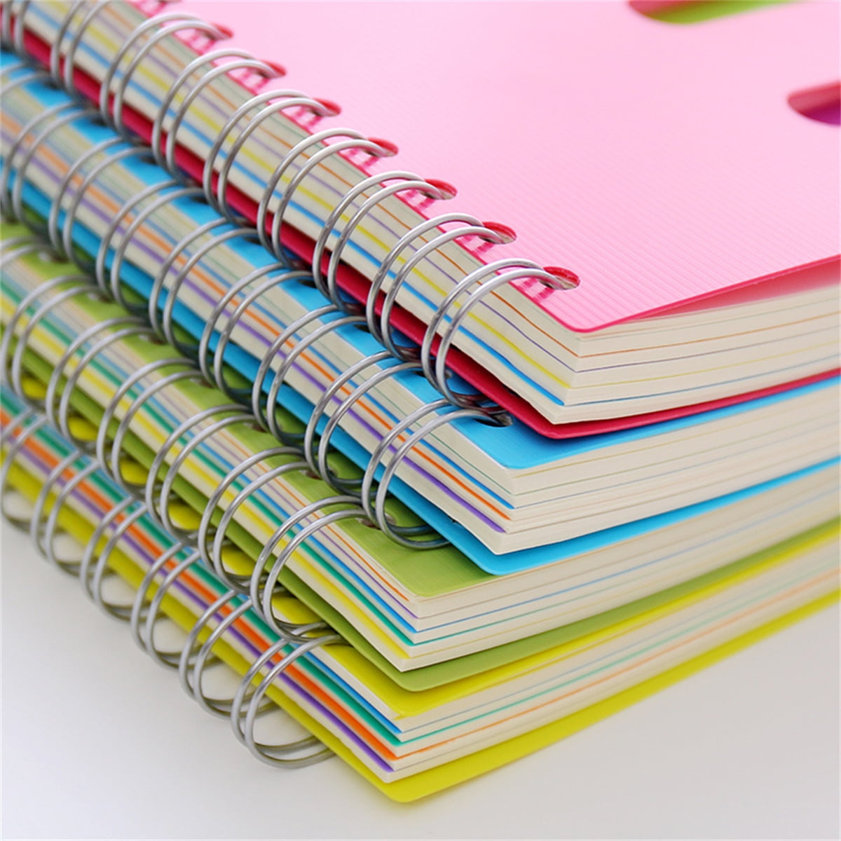 Bexikou Notebook, B5 Large 5 Subject Notebook, 240 Pages,College Notebooks , Thick Lined Journal Notebook for Women Men Work Office Writing