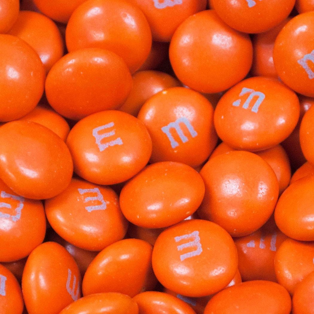 Orange M&Ms Candy 2 lb (approx 1,000 pcs) - Milk Chocolate - Walmart