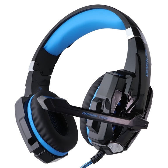Pre-Owned BENGOO G9000 Stereo Wired Universal Gaming Headset with LED - Blue